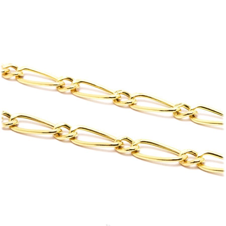 Corrente Malha Groumet 1x1 em Ouro 18 Kilates - 24098